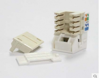 原裝康普網(wǎng)絡(luò)模塊超五類非屏蔽模塊RJ45電話模塊